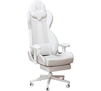 Sedia da gioco, sedia da ufficio girevole per computer in stile racing, ergonomica con supporto lombare, altezza regolabile, sedia per e-sport