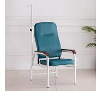 Sedia da laboratorio con bracciolo reclinabile e supporto IV portatile per prelievo di sangue, assistenza agli anziani e aree di attesa in clinica