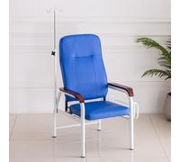 Sedia da laboratorio per flebotomia con bracciolo reclinabile e supporto IV portatile per prelievo di sangue, assistenza agli anziani e aree di attesa della clinica