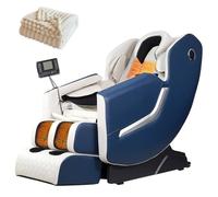 Sedia da massaggio. Funzione di terapia termica shiatsu per tutto il corpo Adatta all'uso in casa e in ufficio.(Blue)
