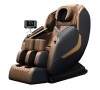 Sedia da Massaggio Per Tutto Il Corpo,Gravità Zero Con Binari SL e Riscaldamento Yoga Stretch Intensità Regolabile Adatta All'uso Familiare GH-A19(Noir)