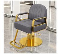 Sedia da parrucchiere, sedia da barbiere idraulica regolabile in altezza, rotazione a 360°, sedia multifunzione per shampoo