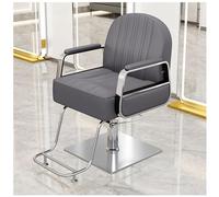 Sedia da parrucchiere, sedia da barbiere idraulica regolabile in altezza, rotazione a 360°, sedia multifunzione per shampoo
