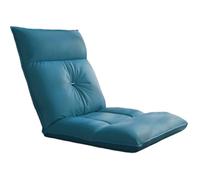 Sedia da pavimento con supporto per la schiena e regolazione a più livelli, nessun montaggio richiesto, cuscino in lattice per il massimo comfort, ideale per leggere, giocare e meditare