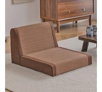 Sedia da pavimento giapponese regolabile con supporto per la schiena, leggera e portatile, ideale per salotti, studi di yoga, balconi, studi e camere da letto, resiste alla deformazione