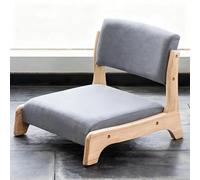 Sedia Da Pavimento Giapponese, Sedia Da Pavimento Giapponese Con Supporto Per La Schiena Per Soggiorno, Camera Da Letto, Finestra A Bovindo, Lettura, Meditazione