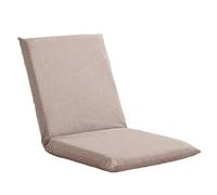 Sedia da pavimento portatile con supporto per la schiena, sedia ergonomica per giocare, leggere e guardare la TV, design regolabile e confortevole salvaspazio