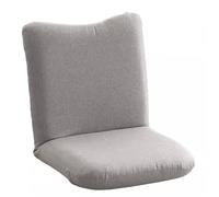Sedia da pavimento regolabile con supporto per la schiena, sedia pieghevole portatile da meditazione, divano ergonomico per giocare, leggere e rilassarsi