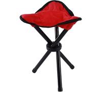 Sedia da pesca da campeggio, sgabello pieghevole portatile, 1 sgabello pieghevole a tre gambe for il tempo libero all'aperto, campeggio, viaggio, picnic, attività all'aperto, accessori for la pesca(Re
