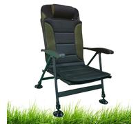 Sedia da pesca pieghevole, multiuso, sgabello da spiaggia portatile, struttura in lega di alluminio, design leggero e compatto, zaino in spalla, campeggio, picnic, 87 x 57 x 37 cm