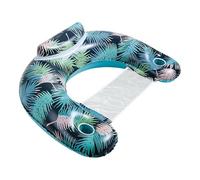 Sedia Da Piscina Galleggiante - Divano Gonfiabile In PVC Con Portabicchieri Integrato | Poltrona Da Piscina Di Grandi Dimensioni, Zattera Relax Per Mare, Lago, Vacanze Estive