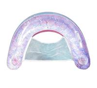 Sedia da piscina gonfiabile lunga durata con lettino galleggiante da spiaggia a forma U per relax e prendere Salotti da nuoto gonfiabili ergonomici a forma U