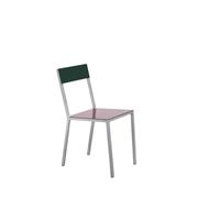 Sedia da Pranzo Alu Bordeaux/Verde Candy