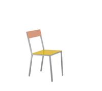 Sedia da Pranzo Alu Giallo/ Rosa
