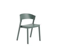 Sedia da Pranzo Cover con Base in Legno Verde