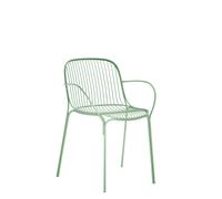 Sedia da Pranzo Hiray con Braccioli Verde