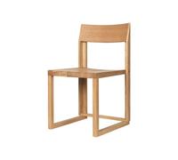 Sedia da Pranzo Kristina Dam Studio Outline in Rovere Laccato Caldo/ Noce