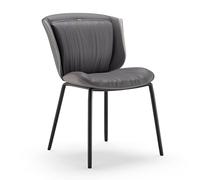 Sedia da Pranzo Leggera di Lusso, Sedia da Svago Moderna e Semplice Con Schienale, Design Abbinato ai Colori, Migliora Il Senso Dello Spazio, Adatta for Cucina, Ristorante, Salotto, Sala Trattative(Gr