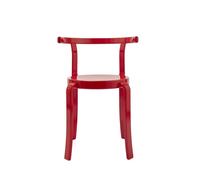Sedia da Pranzo Magnus Olesen Serie 8000 Faggio/ Rosso