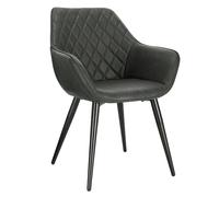 Sedia da pranzo moderna con braccioli sedia da cucina imbottita sgabello da caffè colorato morbido per soggiorno decorazioni per la casa