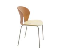 Ø Sedia da Pranzo Pale Sun/Rovere Laccato/ Grigio