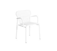 Sedia da Pranzo Petite Friture W ND con Braccioli, Bianco