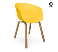 Sedia da pranzo, poltrona in stile scandinavo (set 2pz)