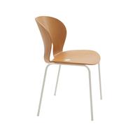 Ø Sedia da Pranzo Rovere Verniciato Bianco/laccato