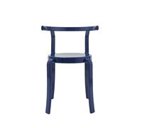 Sedia da Pranzo Serie 8000 Faggio/ Blu Retrò