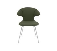 Sedia da Pranzo Time Flies Racing Green/ Cromo