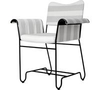 Sedia da Pranzo Tropique Nero/ Leslie Stripe 20