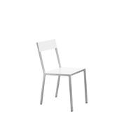 Sedia da Pranzo Valerie Objects Alu Bianco