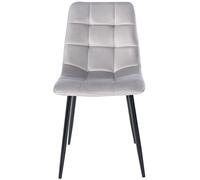 Sedia da pranzo Velluto I Sedia imbottita trapuntata Sedia da cucina 15 colori