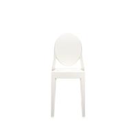 Sedia da Pranzo Victoria Ghost Bianco Brillante