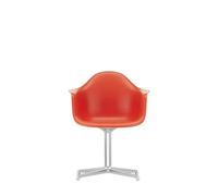 Sedia da Pranzo Vitra Eames Plastic DAL RE Poppy Red/ Cromo