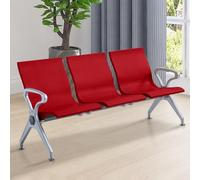 Sedia da reception con braccioli, panca da ingresso in PU per ufficio, aeroporto, affari e banche, soluzione comoda per aree di attesa