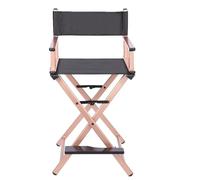 Sedia Da Regista Pieghevole Sedia da regista pieghevole, sedia da viaggio, sedia da trucco for esterni, sedia pieghevole in lega di alluminio, sedia da viaggio di piccole dimensioni(Rose gold)