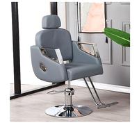 Sedia da salone reclinabile per parrucchieri, regolabile in altezza con rotazione a 360 gradi, multifunzione, per servizi di shampoo e tatuaggi