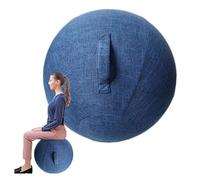 Sedia Da Scrivania A Sfera Yoga Bilanciamento Della Stabilità Palla Yoga Per Copertura Ufficio 55/65/75/85cm Per La Casa E Il Dormitorio Allenamento Muscolare Fitness ( Color : Blue , Size : 75cm )