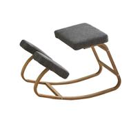Sedia da scrivania con poggiapiedi, sedia ergonomica robusta con poggiapiedi, sgabello a dondolo con cuscino spesso, for la circolazione delle gambe e la postura.(Color 2)
