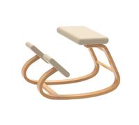 Sedia da scrivania con poggiapiedi, sedia ergonomica robusta con poggiapiedi, sgabello a dondolo con cuscino spesso, for la circolazione delle gambe e la postura.(Color 1)