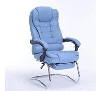 Sedia da scrivania da ufficio, sedia reclinabile per il pranzo, sedia ergonomica in tessuto con laccio, per computer, sedia da ufficio, sedia per conferenze