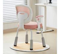 Sedia da scrivania ergonomica per bambini con braccioli per postura correttiva, altezza regolabile per casa, scuola e ufficio