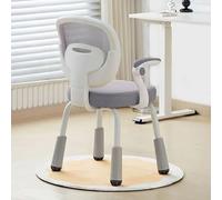 Sedia da scrivania ergonomica per bambini con braccioli per postura correttiva, altezza regolabile per casa, scuola e ufficio
