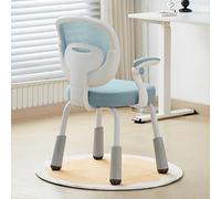 Sedia da scrivania ergonomica per bambini con braccioli per postura correttiva, altezza regolabile per casa, scuola e ufficio