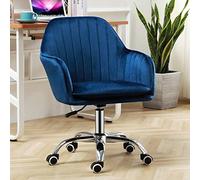 Sedia da scrivania girevole sedia a mezzogiorno, sedia da ufficio a casa ergonomica, velluto sedia girevole con regolazione del sollevamento, sedia da vanità per il salotto del salotto per ufficio