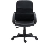 Sedia da scrivania PcCom Essential Smart nera