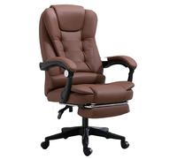 Sedia da scrivania per ufficio, reclinabile, massaggiante, moderna sedia ergonomica per computer, altezza regolabile, gambe in acciaio, per ufficio domestico, studio, lavoro, dirigenziale, s