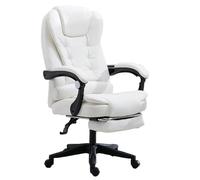 Sedia da scrivania per ufficio, reclinabile, massaggiante, moderna sedia ergonomica per computer, altezza regolabile, gambe in acciaio, per ufficio domestico, studio, lavoro, dirigenziale, s