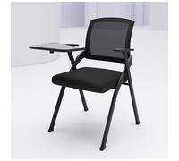 Sedia da scrivania pieghevole for computer, sedia ergonomica for studenti con scrittoio con bracciolo for tablet, sedia impilabile for sala conferenze for ospiti, for casa, scuola, feste, chiesa